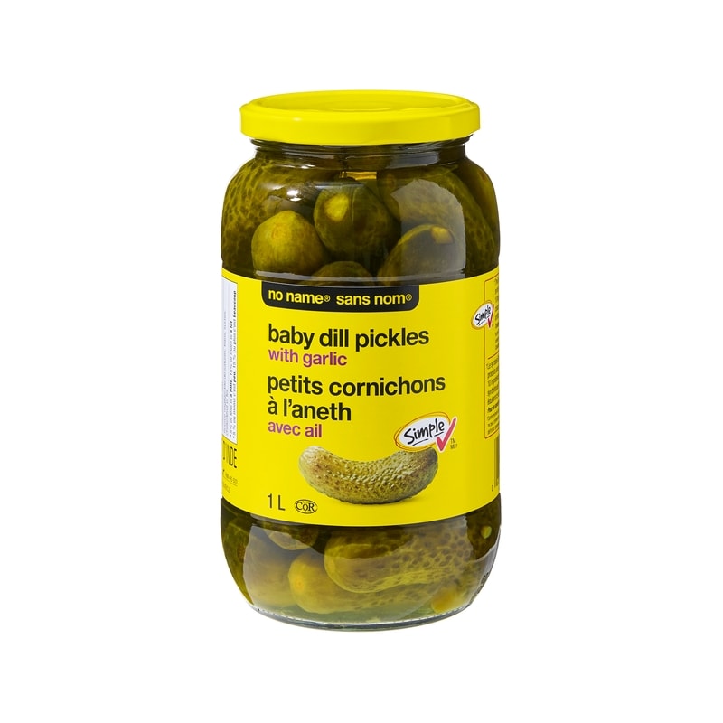Baby Dill Pickles with Garlic