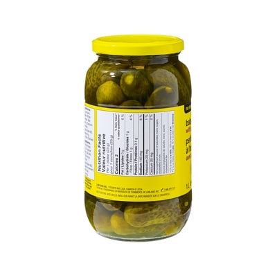 Baby Dill Pickles with Garlic