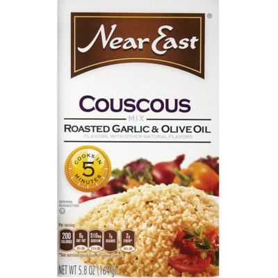 Near East Couscous, Roasted Garlic & Olive Oil 164 g, $2.98/100g