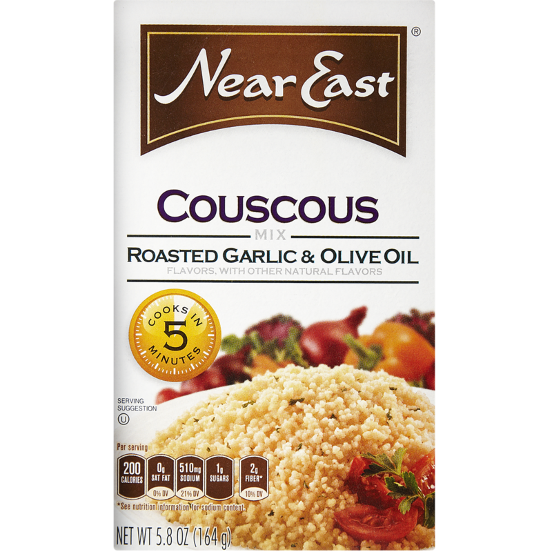 Couscous, Roasted Garlic & Olive Oil