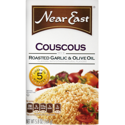 Near East Couscous à l’ail rôti et à l’huile d’olive 164 g, 3,65 $/100g
