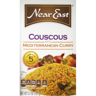 Near East Kosher Couscous, Mediterranean Curry 161 g, $3.29/100g