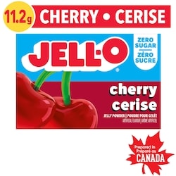 Jell-O Zero Sugar Cherry Jelly Powder Mix - 11.2 g | Atlantic