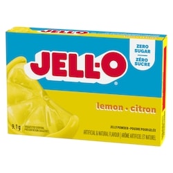 Jell-O Zero Sugar Lemon Jelly Powder Mix - 9.1 g | Your