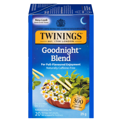 Twinings Goodnight Blend Herbal Tea 20 ea, $0.30/1ea