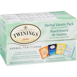 Twinings 20ct Herbal Tea Variety Pack - 20 ea | Zehrs