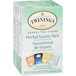 Twinings 20ct Herbal Tea Variety Pack - 20 ea | Zehrs