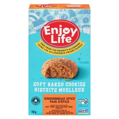 Enjoy Life Biscuits pain d’épice sans gluten 170 g, 3,52 $/100g