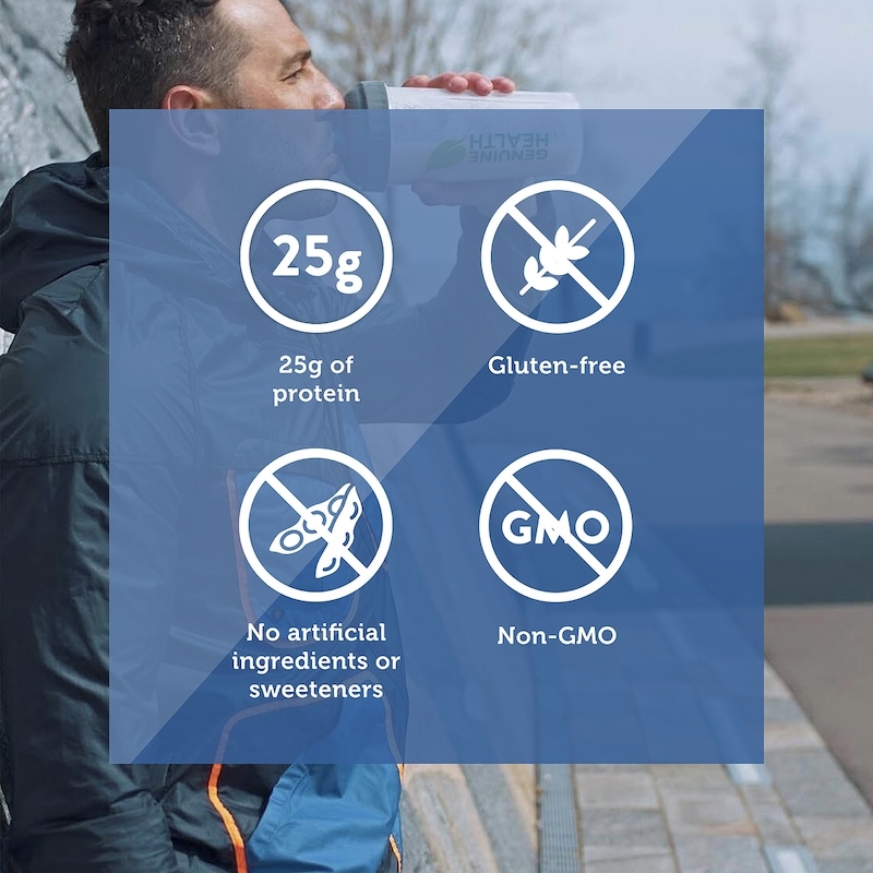 Whey Proteins+, Natural Chocolate Protein Powder