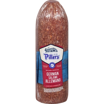 Piller’s Salami allemand (tranché mince) 41,90 $/1kg 19,01 $/1lb