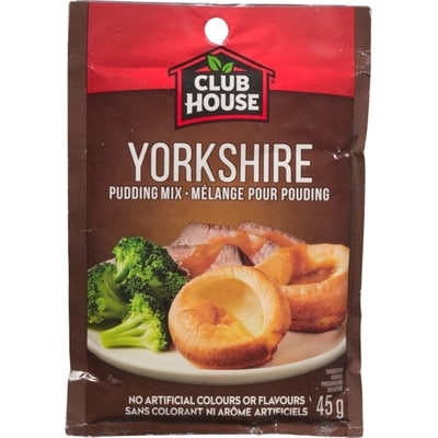 Club House Yorkshire Pudding Mix 45 g, $5.53/100g