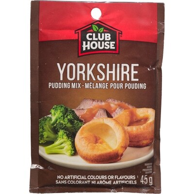 Club House Mélange Pour Pouding Yorkshire 45 g, 5,09 $/100g