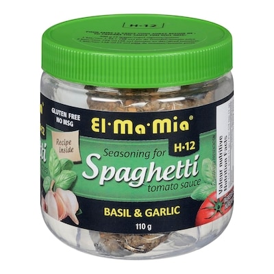 El Ma Mia Seasoning For Spaghetti Sauce 110 g, $3.64/100g