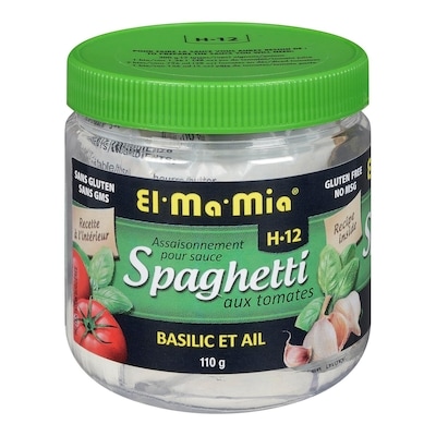El Ma Mia Assaisonnement pour sauce à spaghetti 110 g, 3,64 $/100g