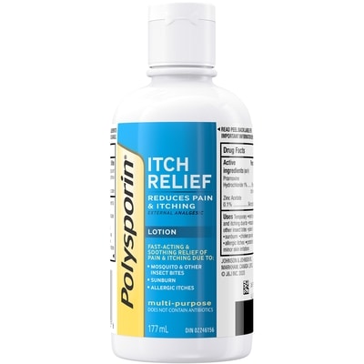 Polysporin Itch Relief Lotion 177 ml, $6.77/100ml