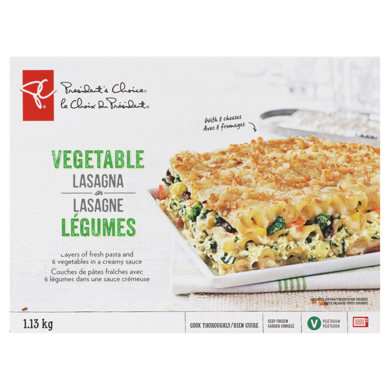 Vegetable Lasagna 