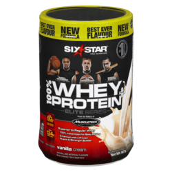 Six Star Whey Protein, French Vanilla Cream 907 g, $3.86/100g