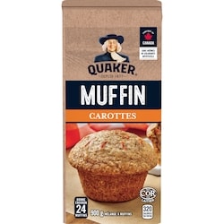 Quaker Mélange à muffins Carottes 900 g, 0,61 $/100g
