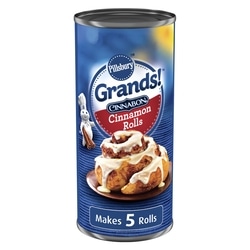 Pillsbury Grands! Cinnamon Rolls with Icing, Cinnabon Cinnamon, 5 ct 496 g, $1.11/100g
