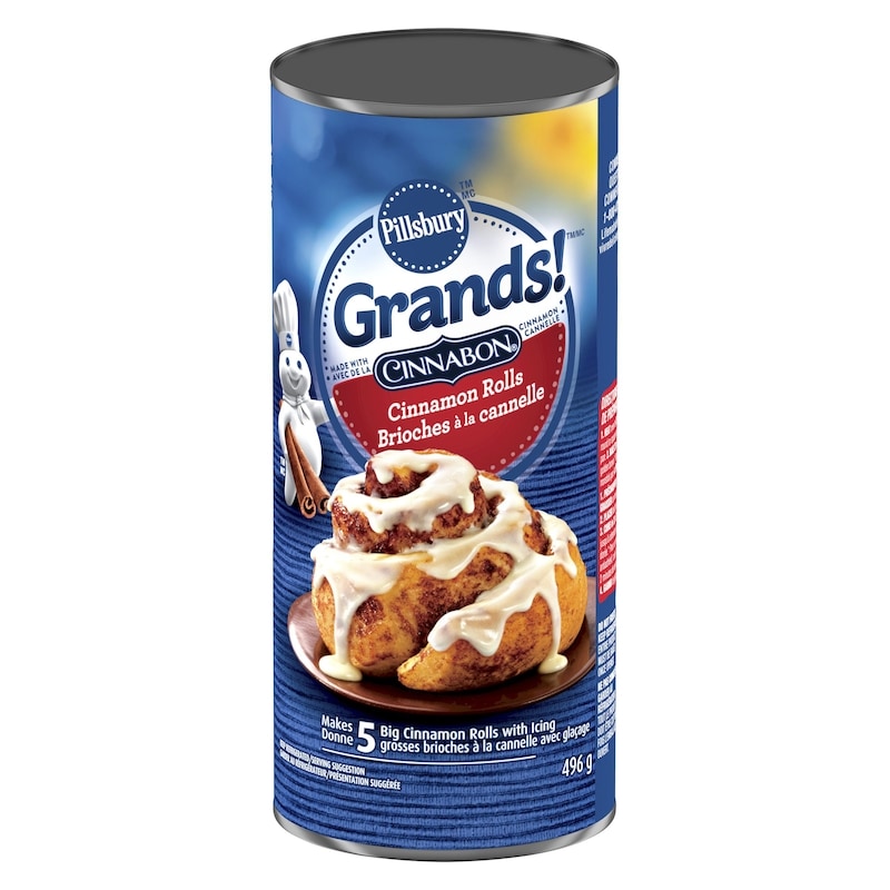 Grands! Cinnamon Rolls with Icing, Cinnabon Cinnamon, 5 ct