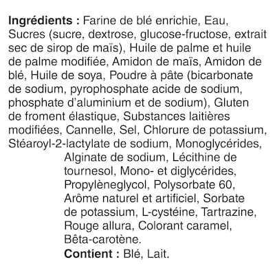 Brioches à la Cannelle Grands! avec Glaçage de , Cannelle, 5 unités