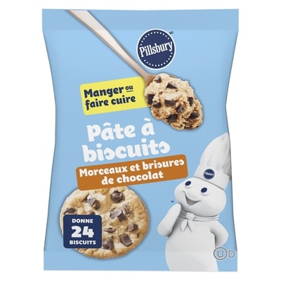 Pillsbury Pâte à biscuits Morceaux et brisures de chocolat 454 g, 1,21 $/100g