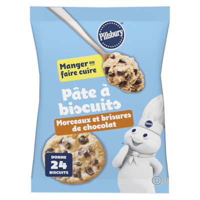 Pillsbury Pâte à biscuits Morceaux et brisures de chocolat 454 g, 0,83 $/100g