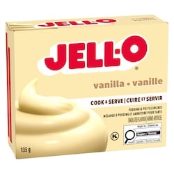Jell-O Vanilla Cook & Serve Pudding & Pie Filling Mix - 135 g | Zehrs