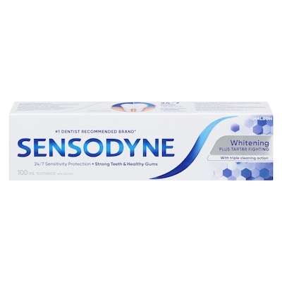 Sensodyne Whitening plus Tartar Fighting Toothpaste 100 ml, $6.29/100ml