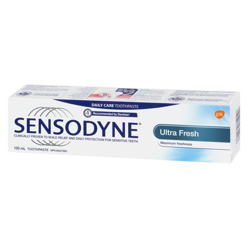 Ultra Fresh Toothpaste For Sensitive Teeth