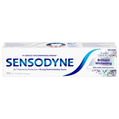Sensodyne Dentifrice à effet blanchissant éclatant Sensodyne 100 ml, 5,59 $/100ml