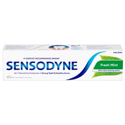 Sensodyne Fresh Mint Toothpaste 100 ml, $4.00/100ml