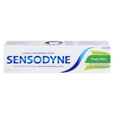 Sensodyne Fresh Mint Toothpaste 100 ml, $6.29/100ml