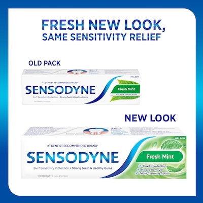 Sensodyne Fresh Mint Toothpaste for Sensitive Teeth