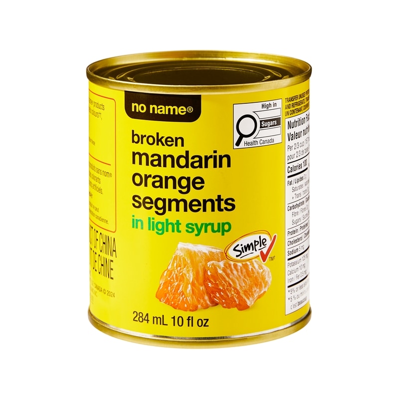 Broken Mandarin Orange Segments in Light Syrup