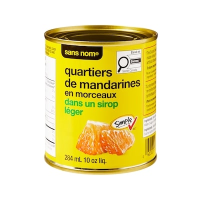 Broken Mandarin Orange Segments in Light Syrup