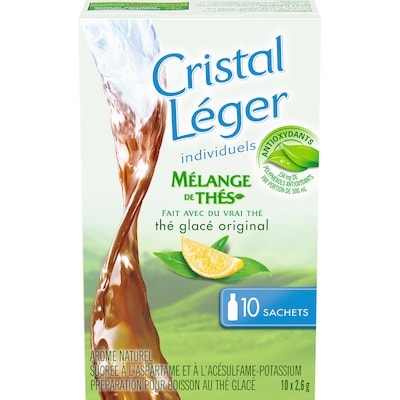 Crystal Light Cristal Léger Individuels, Thé Glacé 26 g, 18,42 $/100g