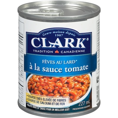 Clark Fèves, au four de type Homestyle 227 ml, 0,88 $/100ml