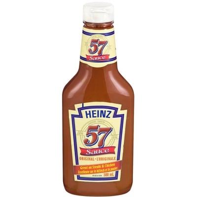 Heinz Original 57 Sauce 500 ml, $1.40/100ml