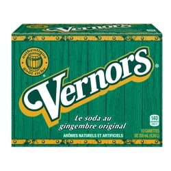 Vernors Ginger Ale 12x355.0 ml, 0,21 $/100ml