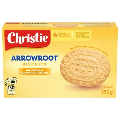 Christie Arrowroot Biscuits 350 g, $2.00/100g