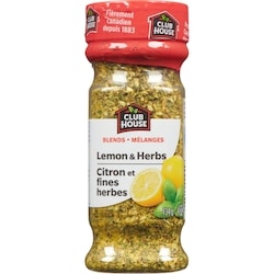 Club House Lemon And Herbs, Gluten-Free One Step Seasoning Signature Blends 134 g, $3.73/100g