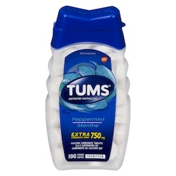 Tums Extra Strength With Calcium, Peppermint 100 ea, $0.07/1ea