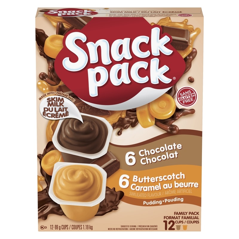 Snackpack, Chocolate & Butterscotch