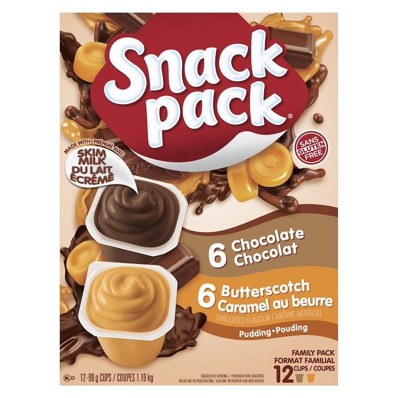 Snackpack, Chocolate & Butterscotch