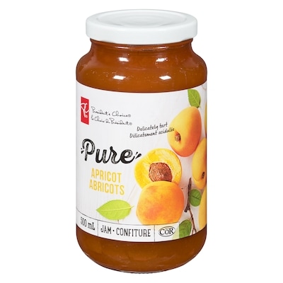 President's Choice Pure Apricot Jam 500 ml, $1.10/100ml