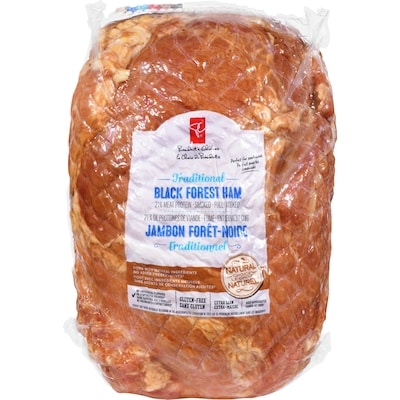President's Choice Traditional Black Forest Ham (Thin Sliced) $34.90/1kg $15.83/1lb