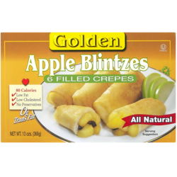 Frozen Blintzes, Apple Raisin