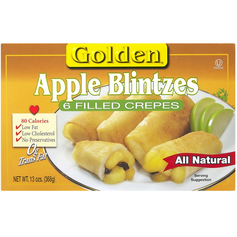 Frozen Blintzes, Apple Raisin