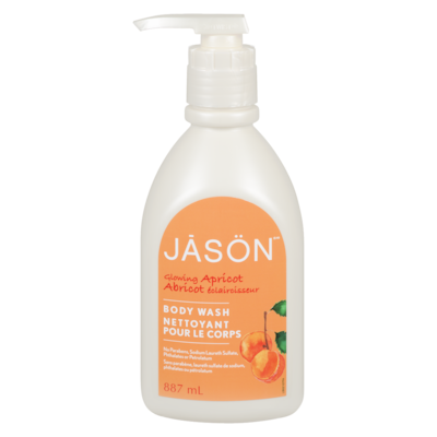 Jason's Body Wash, Glowing Apricot 887 ml, $1.41/100ml